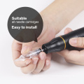 Amazon Best Seller New Fashion Tattoo Hybrid Tattoo Pen Rotary Tattoo Machine Cartuchos de agujas con DC5.5 Jack EM109